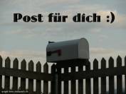 Post fuer dich :)